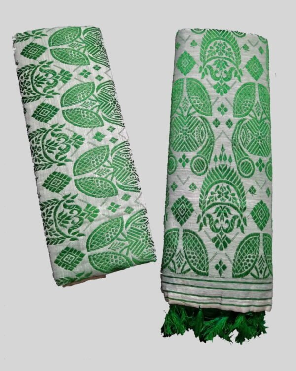 Gamosa Design Mekhela Sador &ndash; Traditional NorthEast