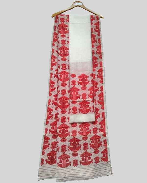 Gamosa Design Mekhela Sador &ndash; Traditional NorthEast