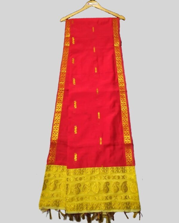 Soft Cotton Mekhela Sador &ndash; Traditional NorthEast