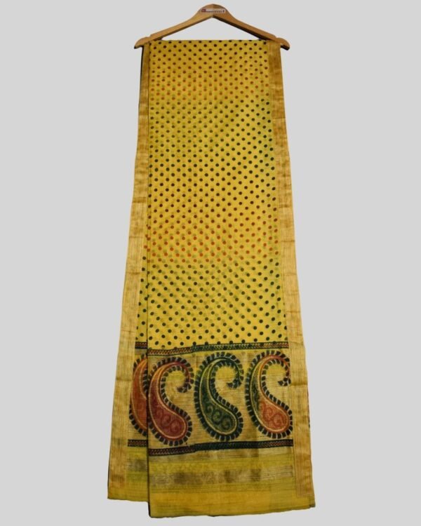 Printed Ghisa Cotton Mekhela Sador &ndash; Traditional NorthEast