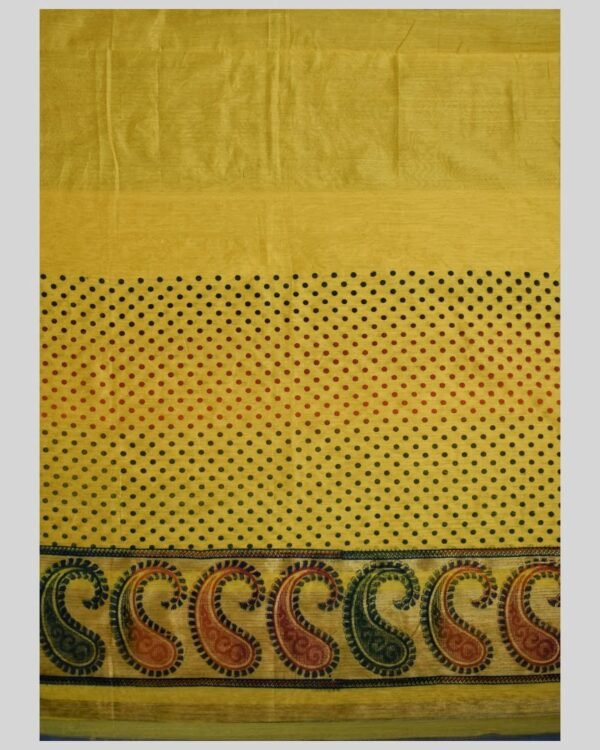 Printed Ghisa Cotton Mekhela Sador &ndash; Traditional NorthEast