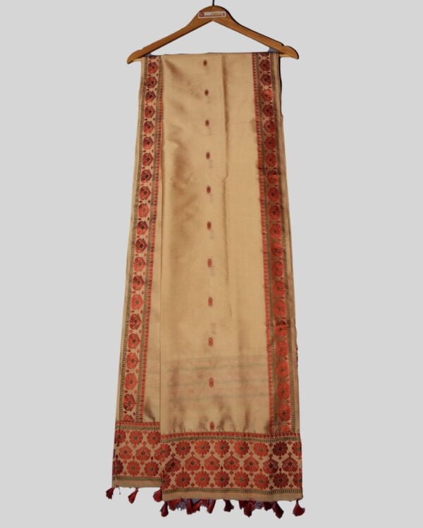 Kids Resom Poly Paat Mekhela Sador &ndash; Traditional NorthEast