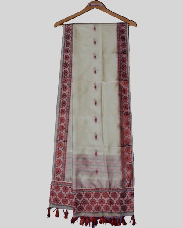 Kids Resom Poly Paat Mekhela Sador &ndash; Traditional NorthEast