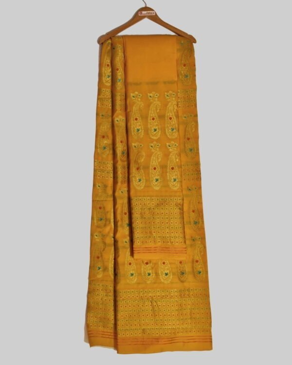 MS-PP-01-Y-Sanv (1) Poly Paat Mekhela Sador – Traditional NorthEast