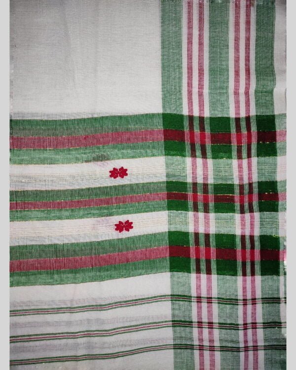 Ready to wear Handwoven Cotton Sador &ndash; Traditional NorthEast
