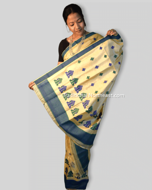 Pure Toss Mekhela Sador with Lab Tested Mark &ndash; Traditional NorthEast