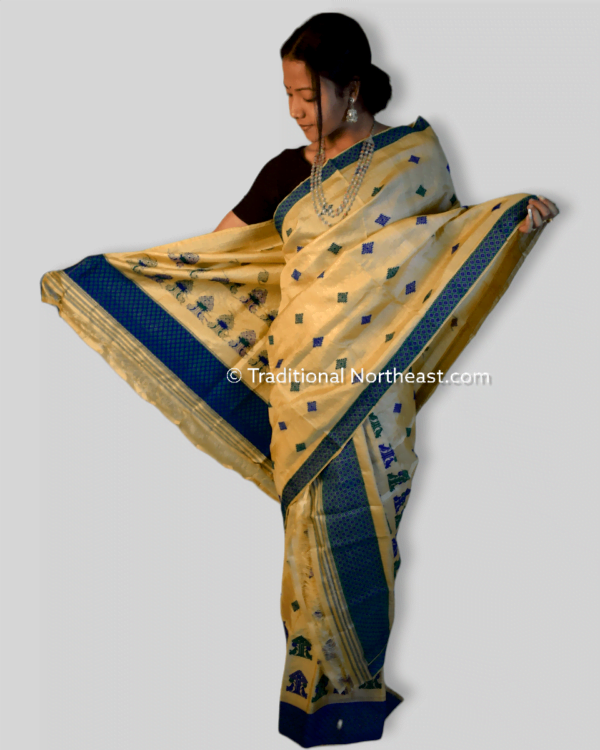 Pure Toss Mekhela Sador with Lab Tested Mark &ndash; Traditional NorthEast