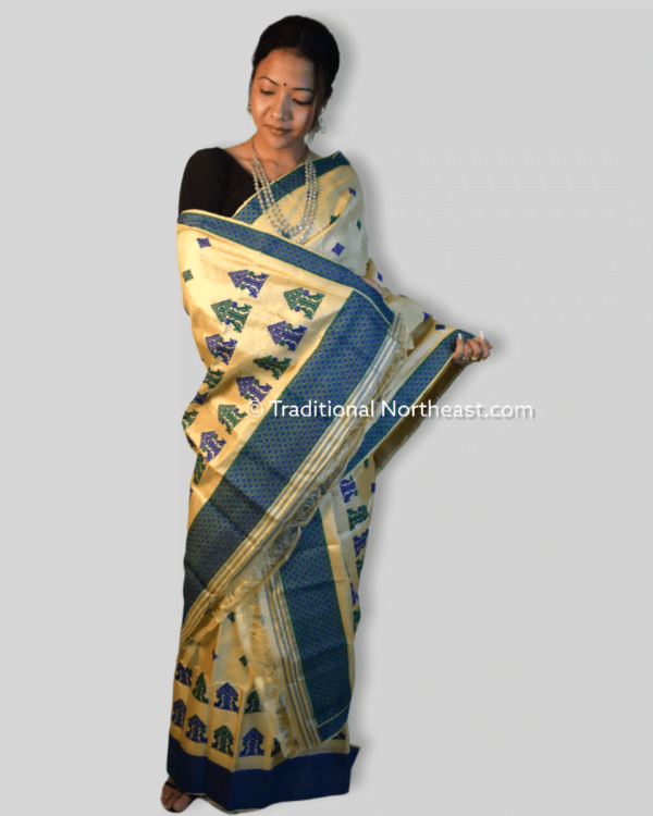 Pure Toss Mekhela Sador with Lab Tested Mark &ndash; Traditional NorthEast
