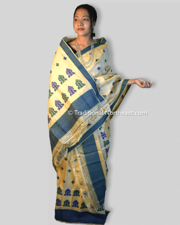 Pure Toss Mekhela Sador with Lab Tested Mark &ndash; Traditional NorthEast