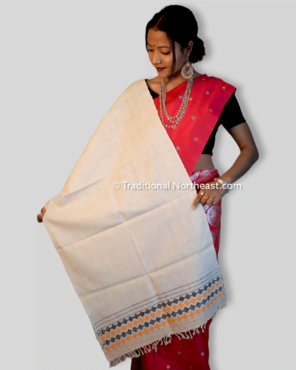 Handwoven Pure Eri stole &ndash; Traditional NorthEast