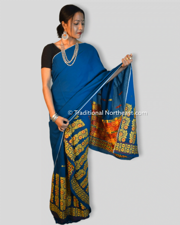 Mising design handwoven Mekhela Sador &ndash; Traditional NorthEast