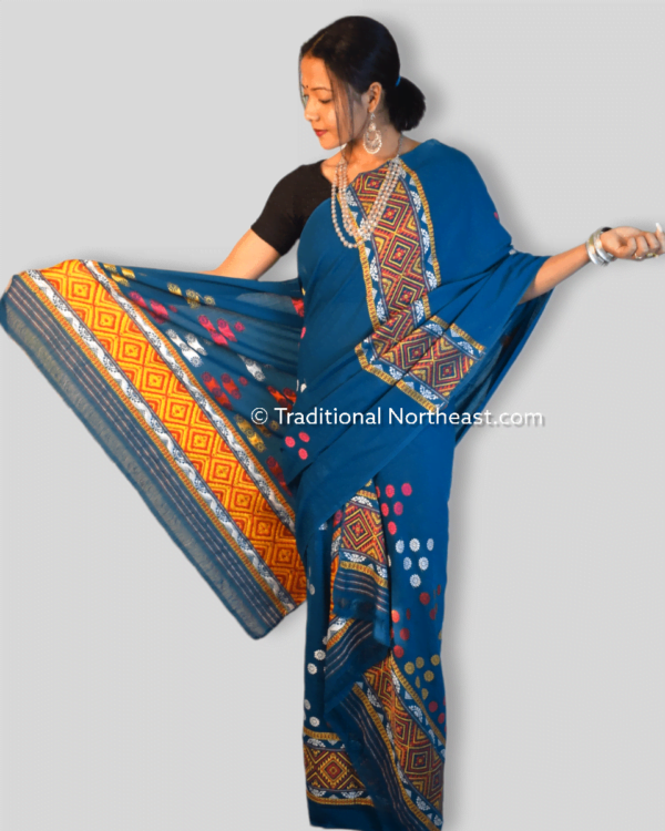 Mising design handwoven Mekhela Sador &ndash; Traditional NorthEast