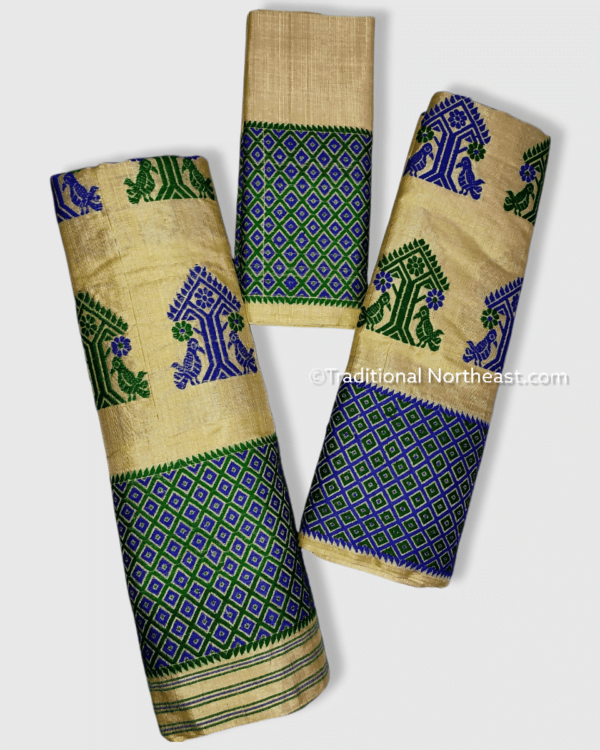Pure Toss Mekhela Sador with Lab Tested Mark &ndash; Traditional NorthEast
