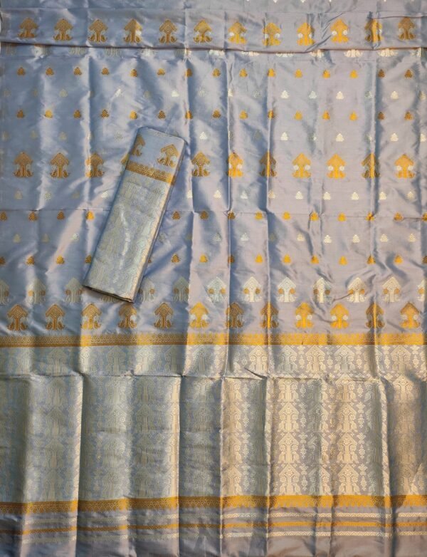 Premium Mix Paat Mekhela Sador &ndash; Traditional NorthEast