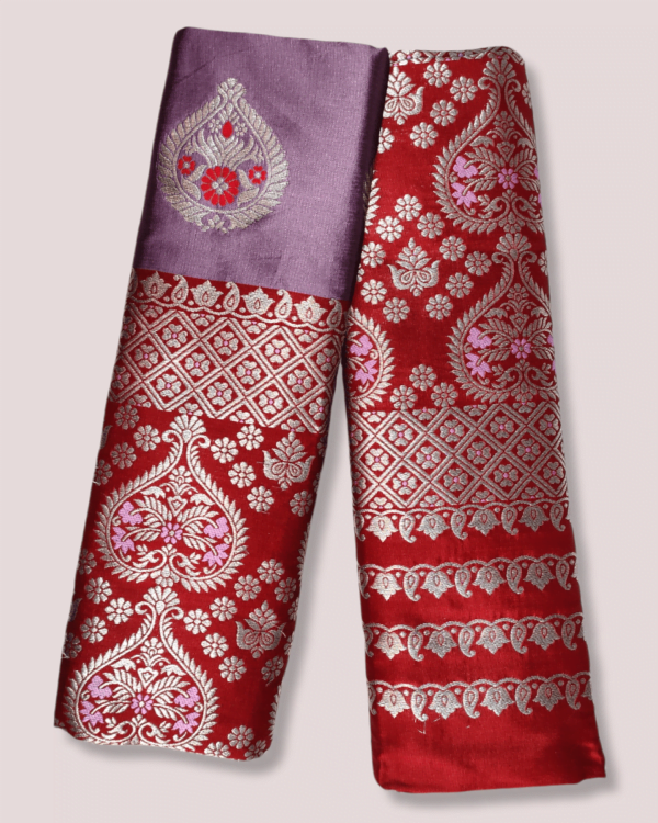 Premium Mix Paat Mekhela Sador &ndash; Traditional NorthEast