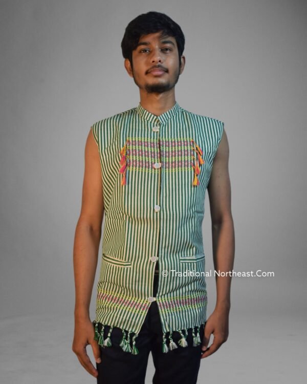 Traditional Waistcoat- Karbi Design &ndash; Traditional NorthEast