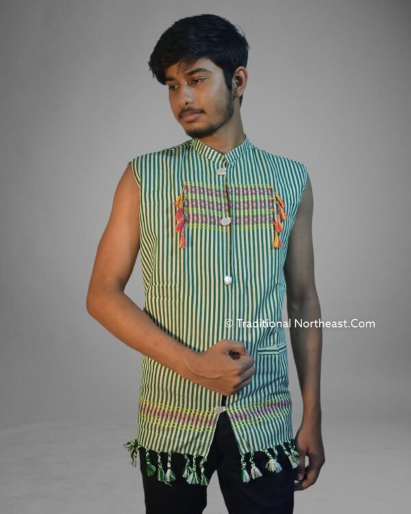 Traditional Waistcoat- Karbi Design &ndash; Traditional NorthEast