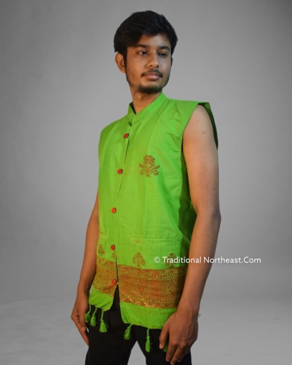 Traditional Waistcoat- Karbi Design &ndash; Traditional NorthEast