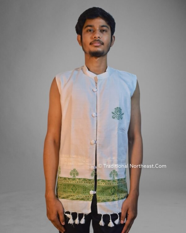 Traditional Waistcoat- Karbi Design &ndash; Traditional NorthEast