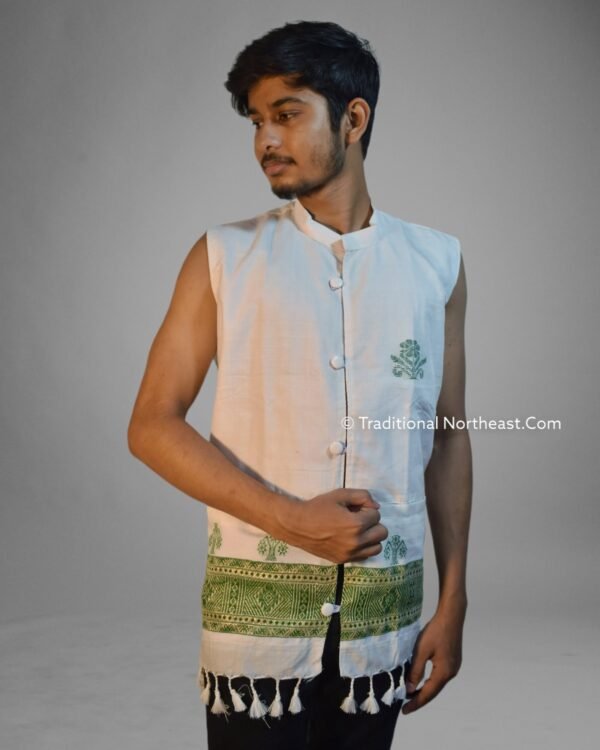 Traditional Waistcoat- Karbi Design &ndash; Traditional NorthEast