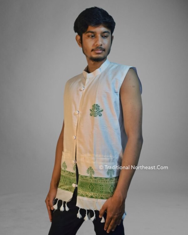 Traditional Waistcoat- Karbi Design &ndash; Traditional NorthEast