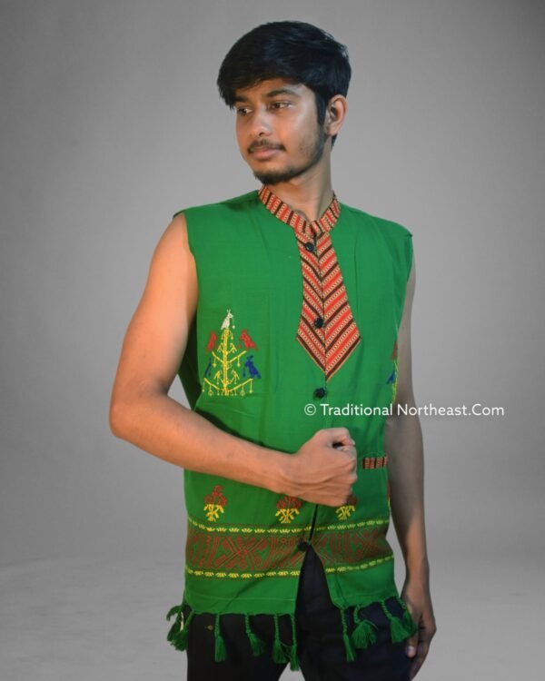 Traditional Waistcoat- Karbi Design &ndash; Traditional NorthEast
