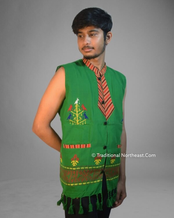 Traditional Waistcoat- Karbi Design &ndash; Traditional NorthEast
