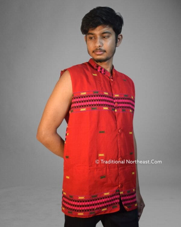 Traditional Waistcoat- Karbi Design &ndash; Traditional NorthEast