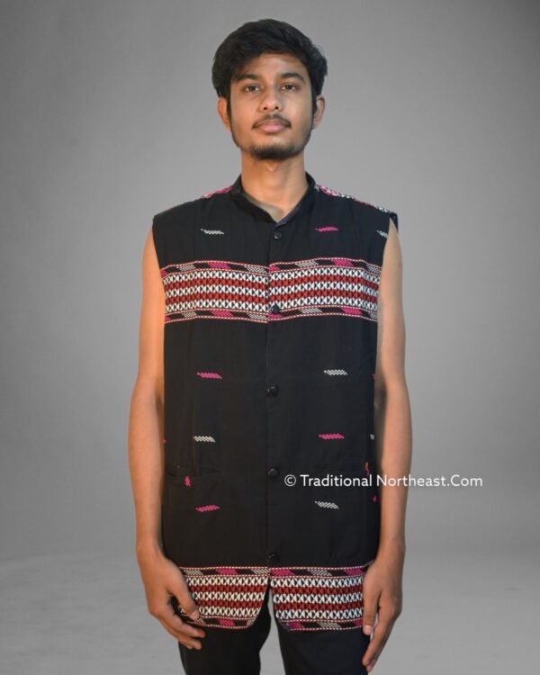 Traditional Waistcoat- Karbi Design &ndash; Traditional NorthEast