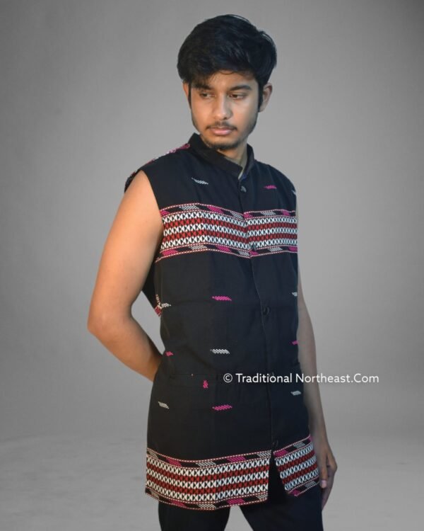 Traditional Waistcoat- Karbi Design &ndash; Traditional NorthEast