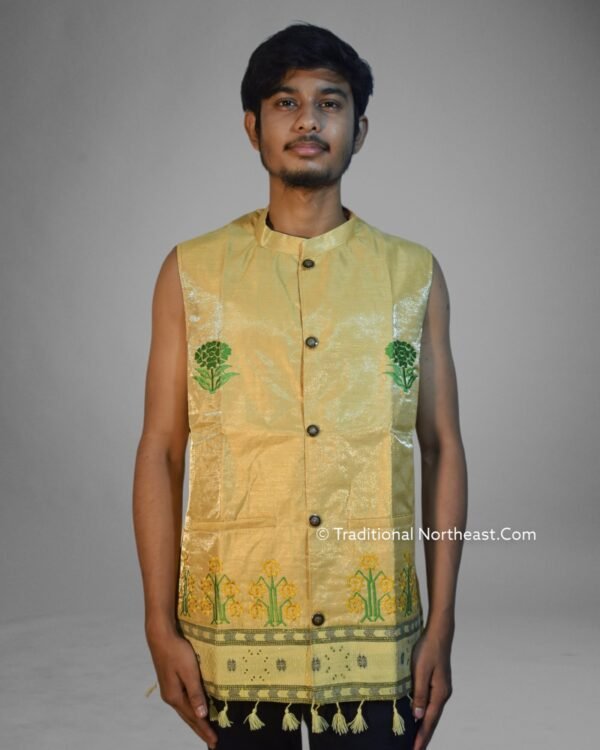Traditional Waistcoat- Karbi Design &ndash; Traditional NorthEast