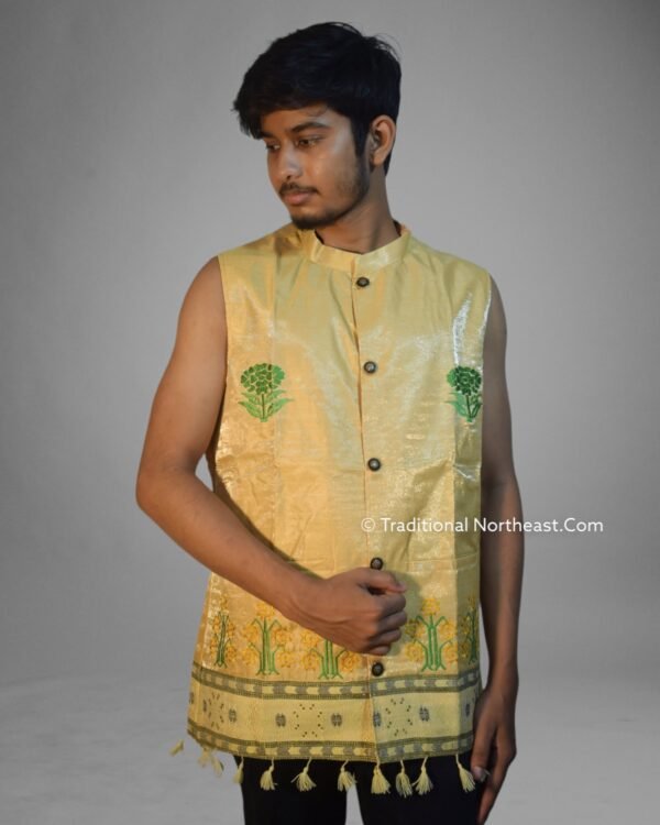 Traditional Waistcoat- Karbi Design &ndash; Traditional NorthEast