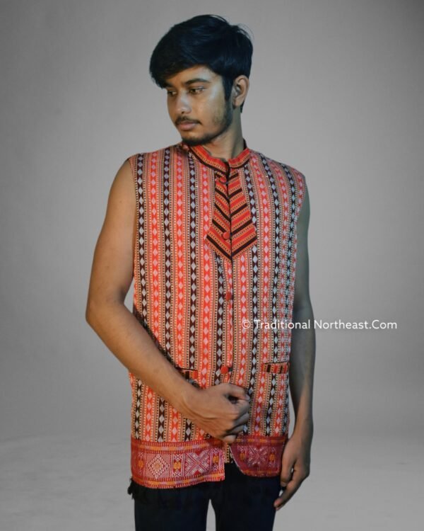 Traditional Waistcoat- Karbi Design &ndash; Traditional NorthEast