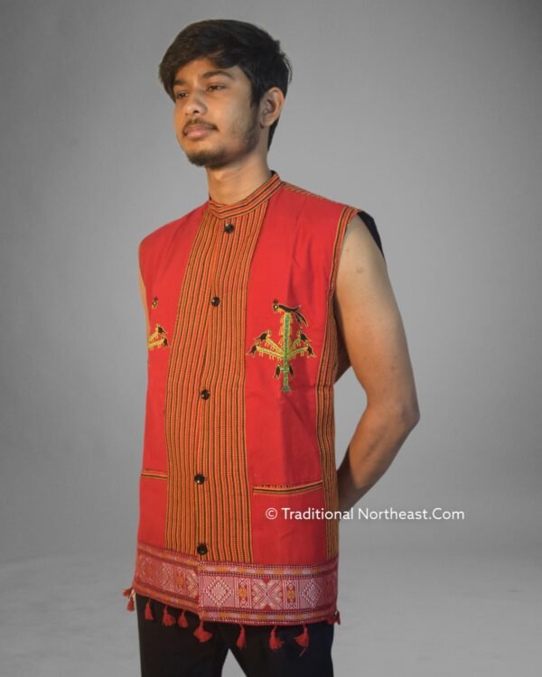 Traditional Waistcoat- Karbi Design &ndash; Traditional NorthEast