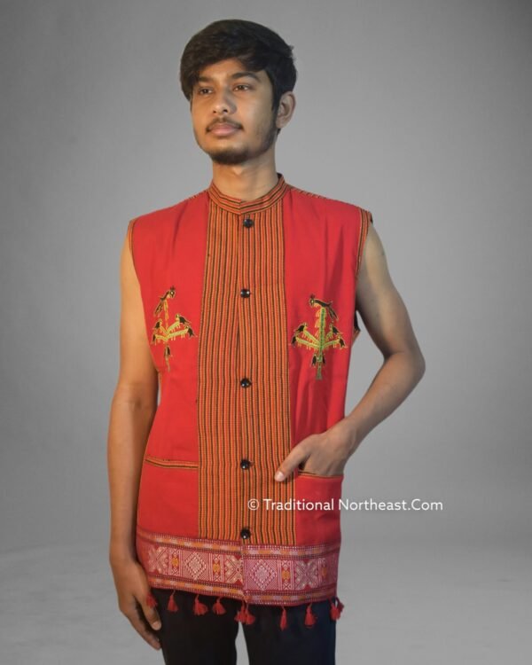 Traditional Waistcoat- Karbi Design &ndash; Traditional NorthEast