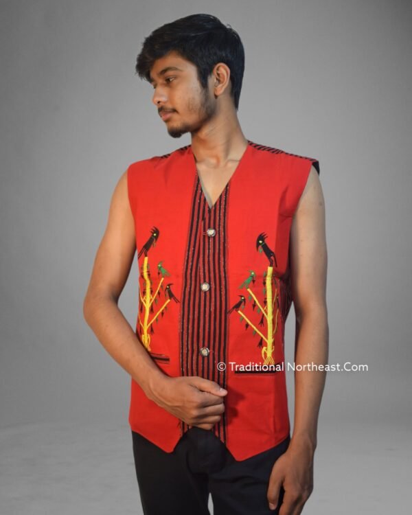 Traditional Waistcoat- Karbi Design &ndash; Traditional NorthEast