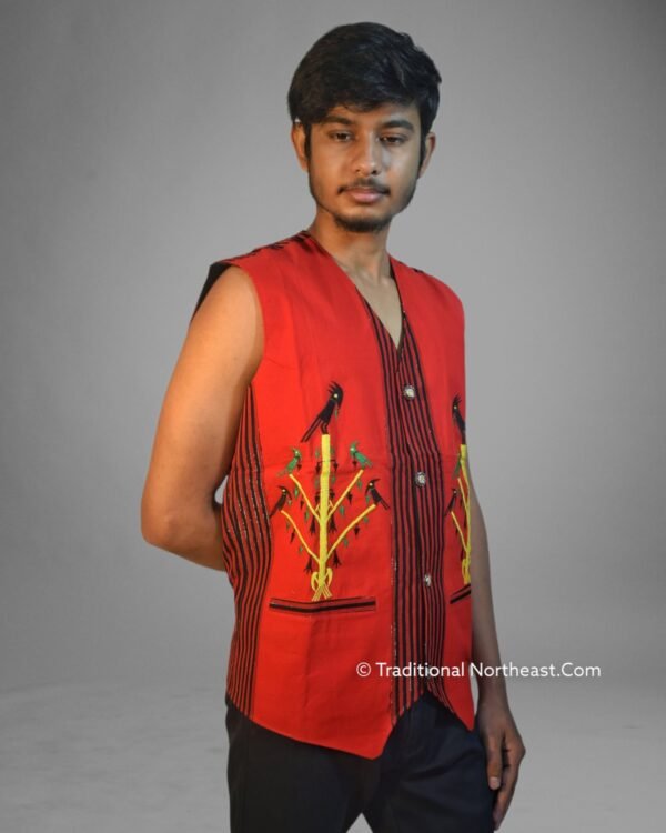 Traditional Waistcoat- Karbi Design &ndash; Traditional NorthEast