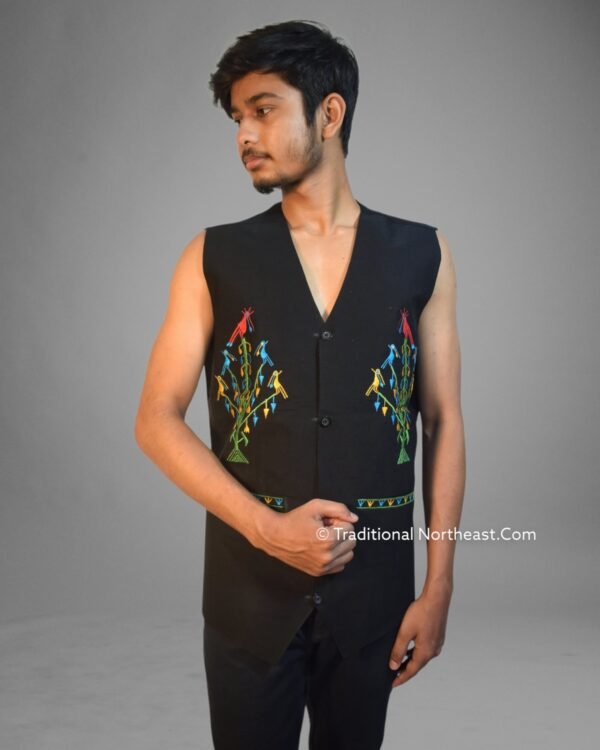 Traditional_Waistcoat_For_Man_86 Traditional Waistcoat- Karbi Design – Traditional NorthEast