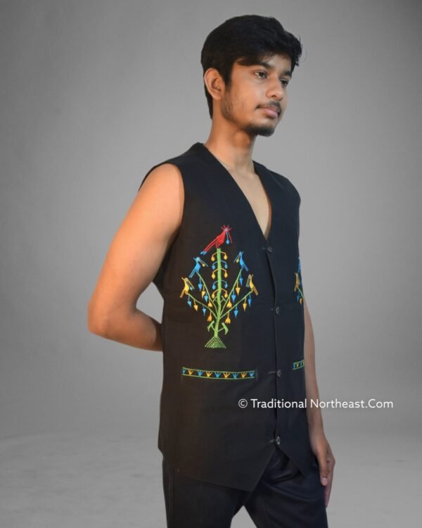 Traditional Waistcoat- Karbi Design &ndash; Traditional NorthEast