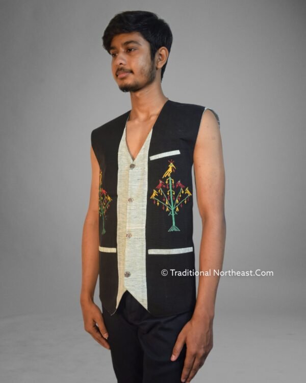 Traditional Waistcoat- Karbi Design &ndash; Traditional NorthEast