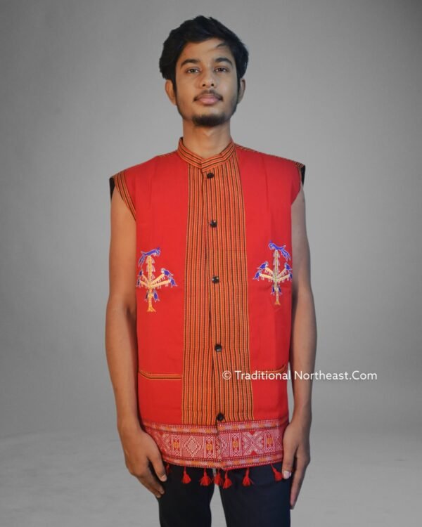 Traditional Waistcoat- Karbi Design &ndash; Traditional NorthEast
