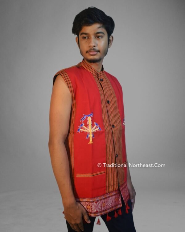 Traditional Waistcoat- Karbi Design &ndash; Traditional NorthEast