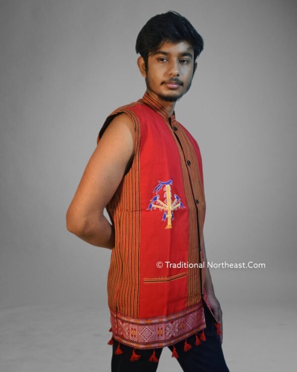 Traditional Waistcoat- Karbi Design &ndash; Traditional NorthEast
