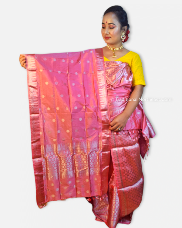 Bodo Dokhona Set - Pure Juri Paat &ndash; Traditional NorthEast