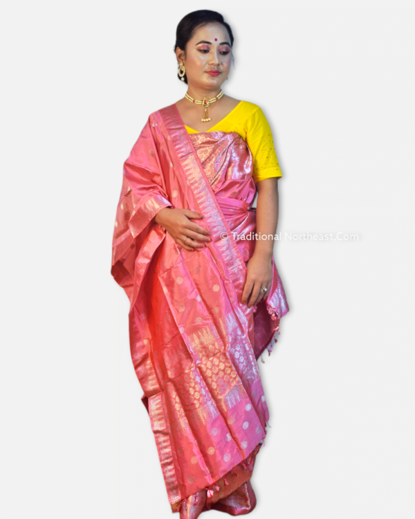 Bodo Dokhona Set - Pure Juri Paat &ndash; Traditional NorthEast