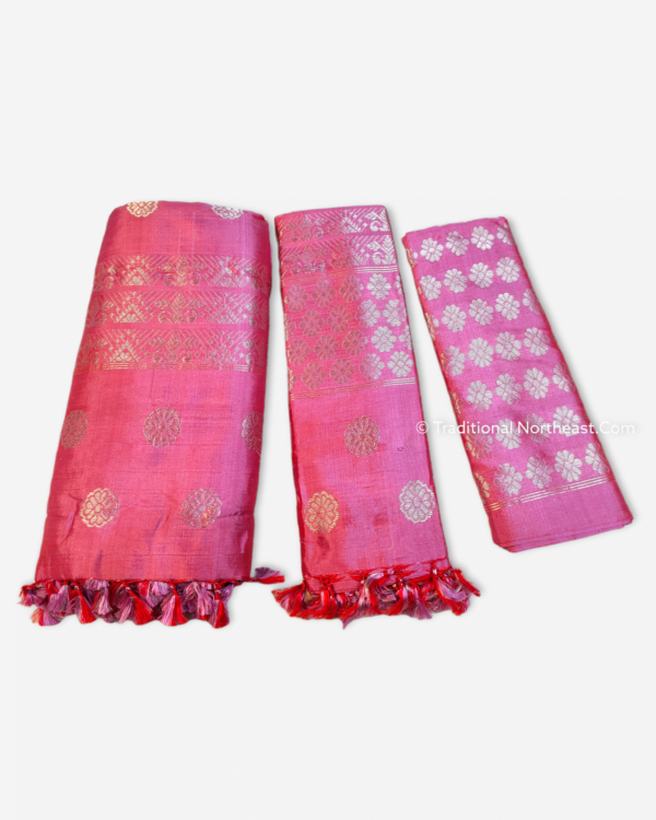 Bodo Dokhona Set - Pure Juri Paat &ndash; Traditional NorthEast