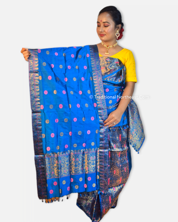 Bodo Dokhona Set - Pure Juri Paat &ndash; Traditional NorthEast