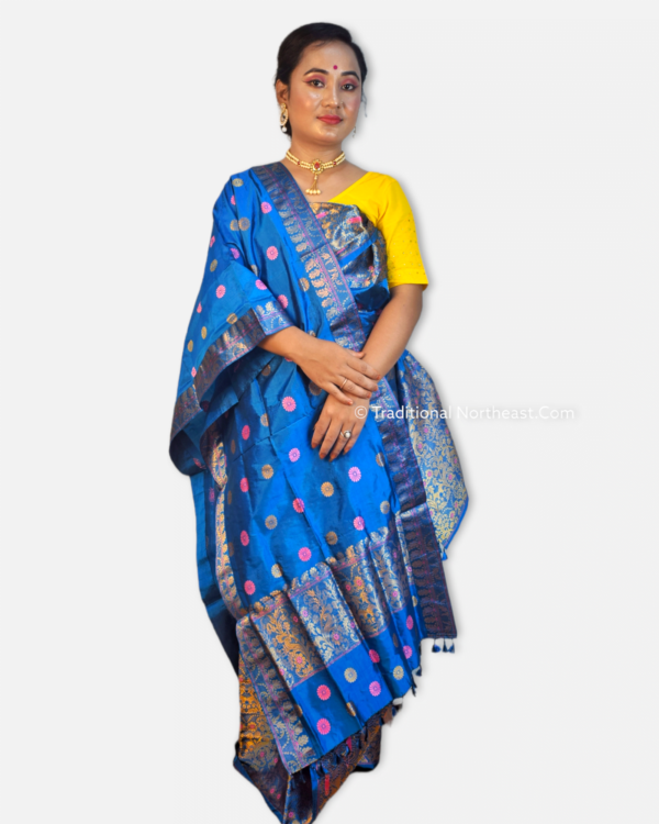 Bodo Dokhona Set - Pure Juri Paat &ndash; Traditional NorthEast