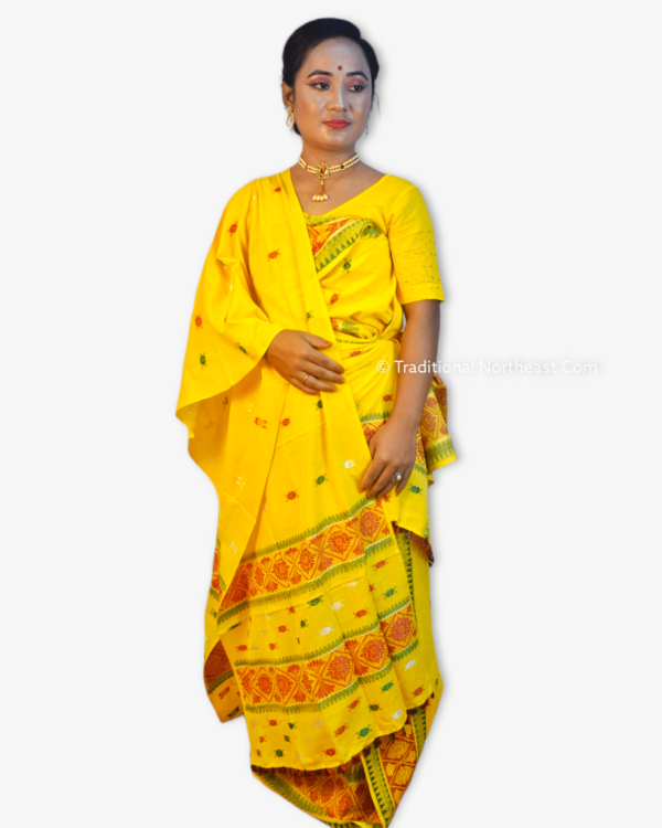 Bodo Dokhona Set &ndash; Traditional NorthEast