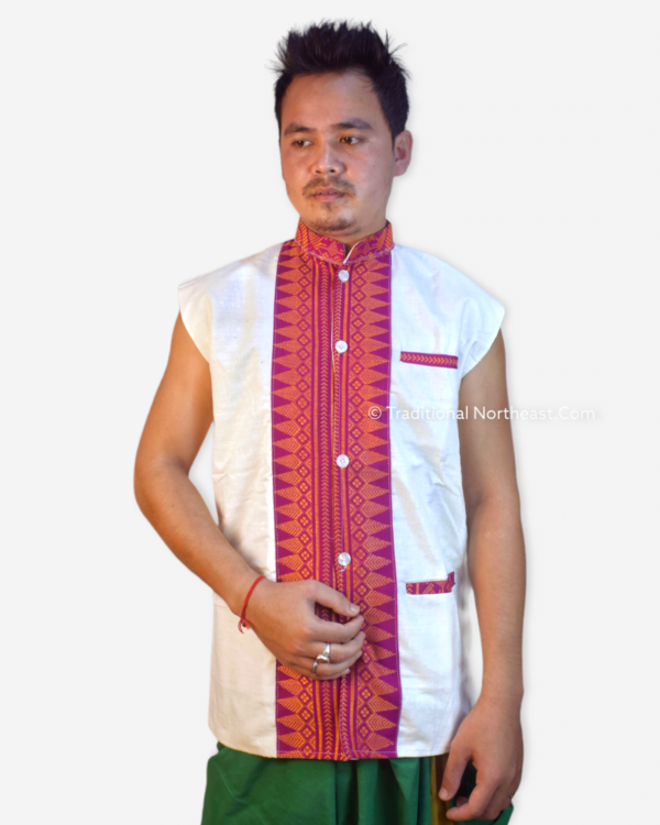 Bodo Pure Eri Silk - Traditional Waistcoat. &ndash; Traditional NorthEast